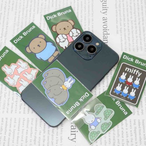 ミッフィー ビニールシール ダイカットミニステッカー ボリス パステル ディックブルーナ ゼネラルステッカー