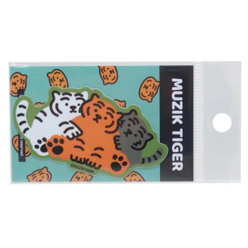 ダイカットシール MUZIK TIGER ムジークタイガー ダイカットミニステッカー 集合 ゼネラルステッカー