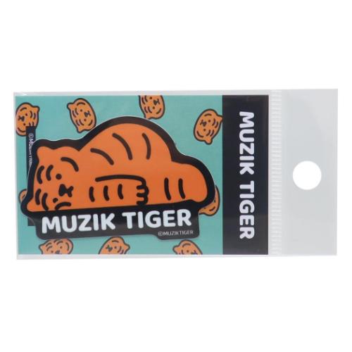 ダイカットシール MUZIK TIGER ムジークタイガー ダイカットミニステッカー ダラーン 耐水耐光