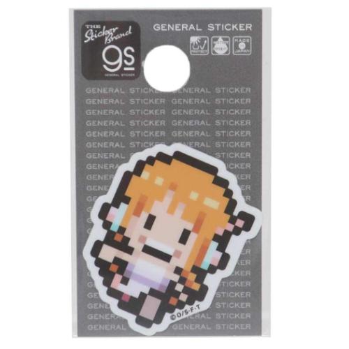 ワンピース ダイカットミニステッカー 少年ジャンプ ビニールシール アニメキャラクター ピクセル Sサイズ ナミ エッグヘッドver ゼネラルステッカー