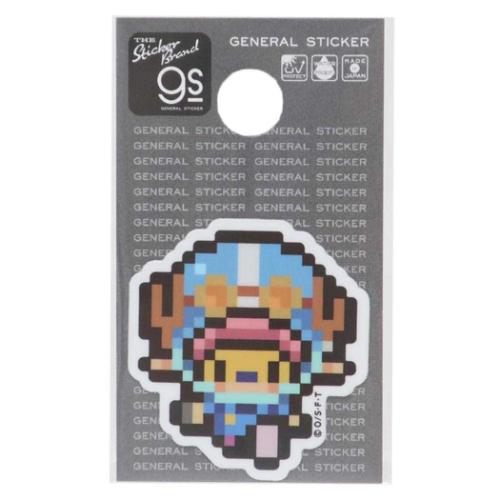ワンピース 少年ジャンプ アニメキャラクター ビニールシール ダイカットミニステッカー ピクセル Sサイズ チョッパー エッグヘッドver