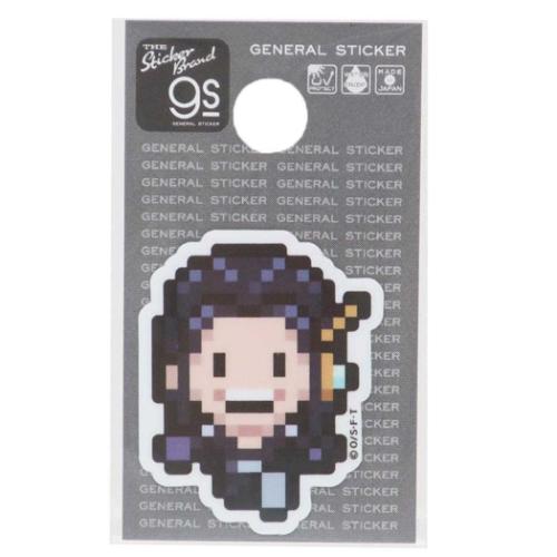 ワンピース ビニールシール ダイカットミニステッカー ピクセル Sサイズ ロビン エッグヘッドver 少年ジャンプ ゼネラルステッカー 耐水耐光 デコステッカー