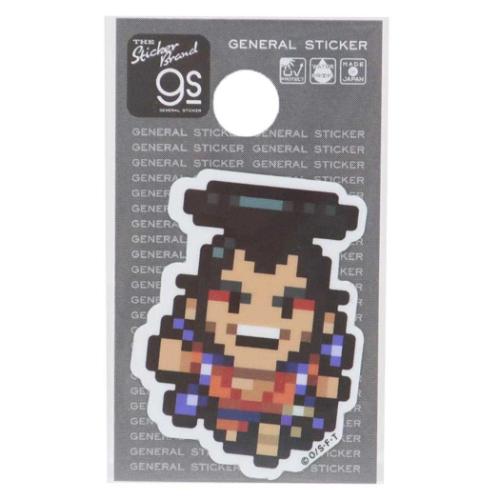 ワンピース ダイカットミニステッカー ビニールシール ピクセル Sサイズ おでん 少年ジャンプ アニメキャラクター グッズ