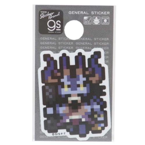 ワンピース グッズ ビニールシール アニメキャラクター ダイカットミニステッカー ピクセル Sサイズ カイドウ 人獣型 少年ジャンプ