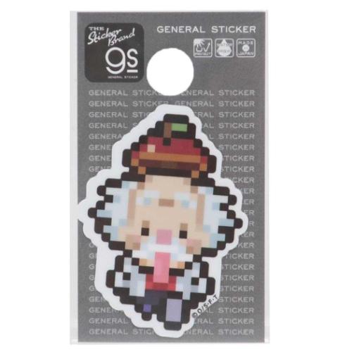 ワンピース ダイカットミニステッカー ビニールシール ピクセル Sサイズ Dr.ベガパンク 少年ジャンプ アニメキャラクター グッズ