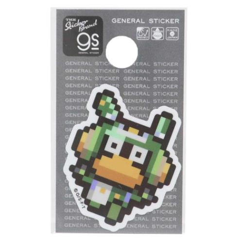 ワンピース アニメキャラクター ビニールシール ダイカットミニステッカー ピクセル Sサイズ エジソン 少年ジャンプ グッズ