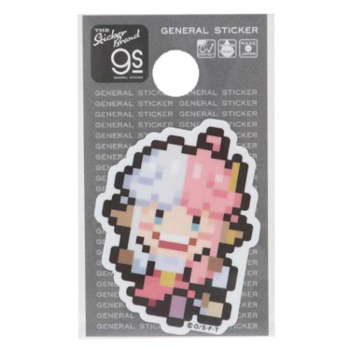 ワンピース ダイカットミニステッカー ビニールシール ピクセル Sサイズ アトラス 少年ジャンプ アニメキャラクター グッズ
