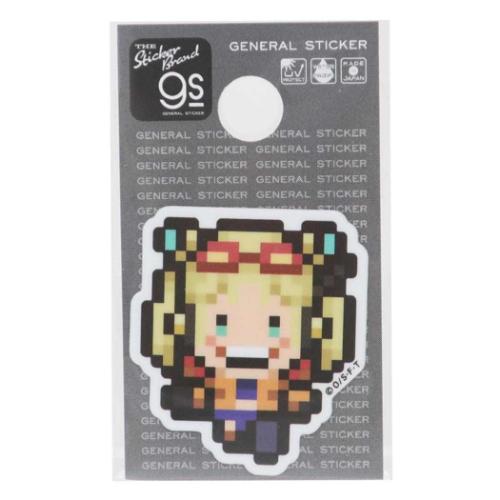 ワンピース グッズ ビニールシール 少年ジャンプ アニメキャラクター ダイカットミニステッカー ピクセル Sサイズ ヨーク