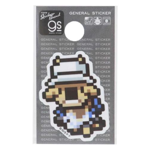 ワンピース ダイカットミニステッカー 少年ジャンプ ビニールシール アニメキャラクター ピクセル Sサイズ カク エッグヘッドver ゼネラルステッカー