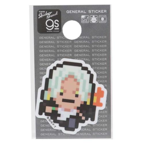 ワンピース アニメキャラクター ビニールシール ダイカットミニステッカー ピクセル Sサイズ S-スネーク 少年ジャンプ グッズ