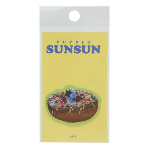 ダイカットミニステッカー パペットスンスン ビニールシール PUPPET SUNSUN ゼネラルステッカー