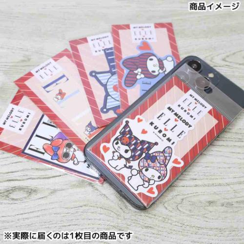 クロミ ダイカットステッカー ELLExマイメロディ＆クロミ ダイカット