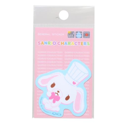 ダイカット ミニステッカー シュガーバニーズ ビニールシール サンリオ ゼネラルステッカー しろうさ