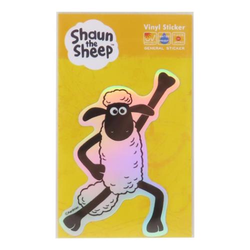 ひつじのショーン キャラクター ダイカットシール ホログラム