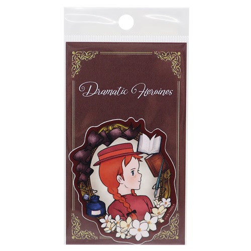 赤毛のアン グッズ ビッグシール キャラクター ダイカットビニールステッカー