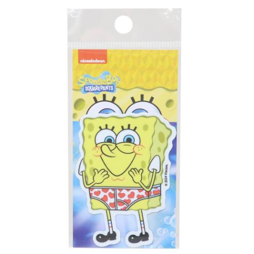 スポンジボブ ビニールシール ダイカットミニステッカー パンツ