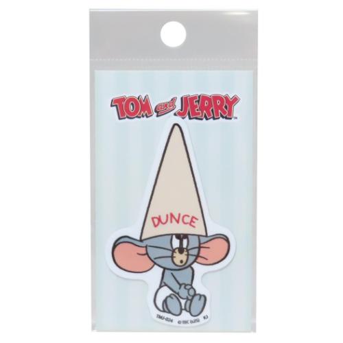 トムとジェリー ダイカットミニステッカー ビニールシール DUNCE ワーナーブラザース キャラクター グッズ