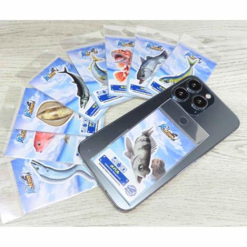 ダイカットシール 釣りスピリッツ ダイカットステッカー ムロアジ ゼネラルステッカー 耐水耐光 デコステッカー
