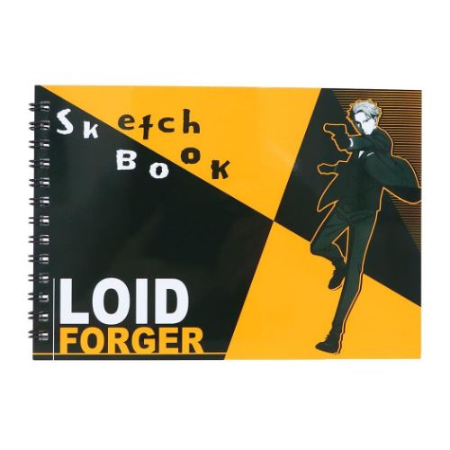 スパイファミリー SPY FAMILY 図案スケッチブック 少年ジャンプ お絵かき帳 アニメキャラクター ロイド ヒサゴ