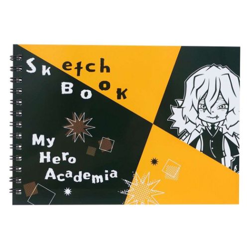 僕のヒーローアカデミア アニメキャラクター お絵かき帳 図案スケッチブック 死柄木弔 少年ジャンプ グッズ