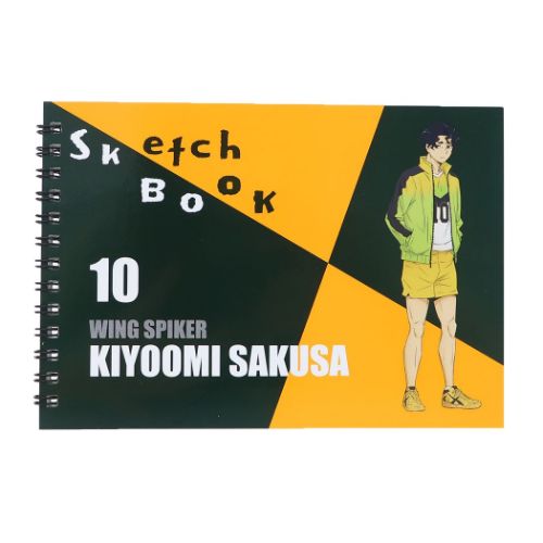 ハイキュー！！ 少年ジャンプ アニメキャラクター お絵かき帳 図案スケッチブック 佐久早聖臣 ヒサゴ