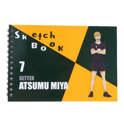 ハイキュー！！ アニメキャラクター お絵かき帳 図案スケッチブック 宮侑 少年ジャンプ グッズ