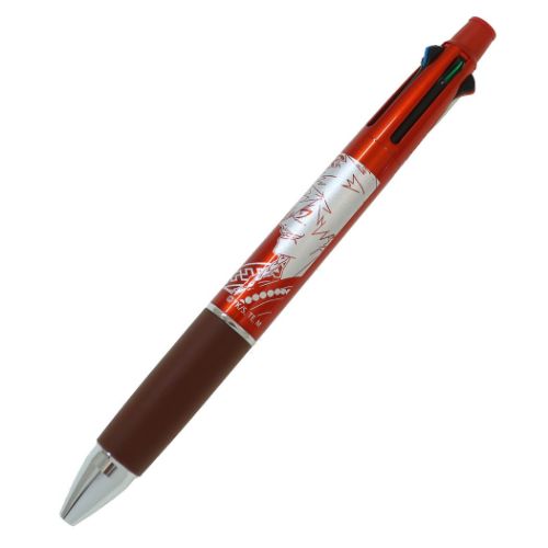 シャープペン＆黒赤青緑4色ボールペン 地獄楽 ジェットストリーム 4＆1 多機能ペン ボール径0.5mm 芯径0.5mm 亜左 弔兵衛｜cinemacollection
