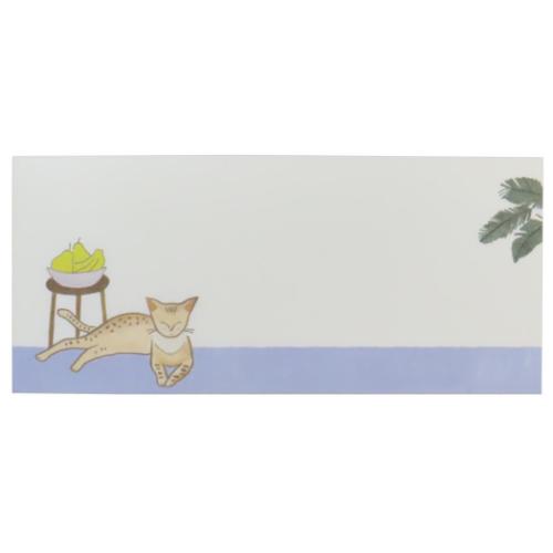 便箋 ネコの推し仕草一筆箋 ゆっくり瞬きするしぐさ ヒサゴ 文具