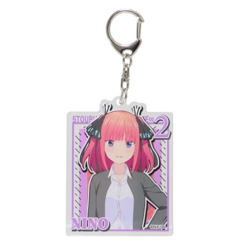 五等分の花嫁 グッズ チャーム アニメキャラクター アクリル