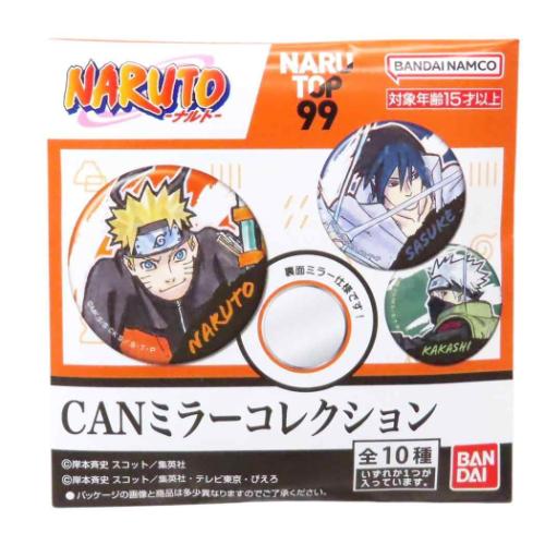 CANミラーコレクション全10種 NARUTO コンパクトミラー 少年ジャンプ バンダイ NARUTOP99｜cinemacollection