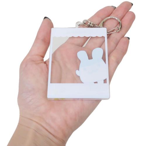 キーリング アクリルフレームキーホルダー みみっち たまごっち
