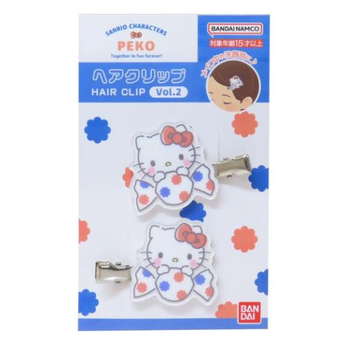POTETE ハローキティヘアクリップ サンリオコラボ　最安値！♥ SANRIO CHARACTERS BIG CLIP HELLO KITTY – POTETE