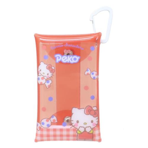 Yahoo! Yahoo!ショッピング(ヤフー ショッピング)PEKOxサンリオキャラクターズ サンリオ キャラクター ミニポーチ マルチクリアケースSサイズ ハローキティ