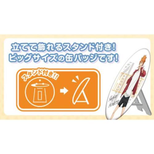 BIG缶バッジコレクション ジャージ交換Ver 缶バッジ ハイキュー！！ 赤