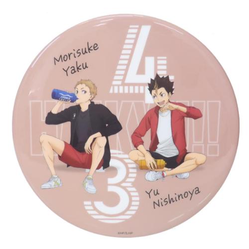 ハイキュー！！ グッズ 缶バッジ アニメキャラクター BIG缶バッジ