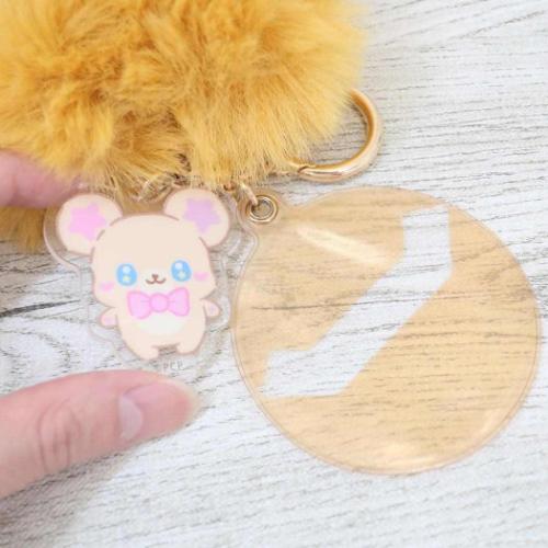 キーホルダー ふぁふぁCANバッジホルダー プリキュア ぷちきゅあ ぷち