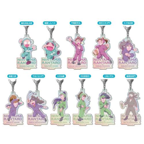 忍たま乱太郎 グッズ キーリング アニメキャラクター オーロラアクリル