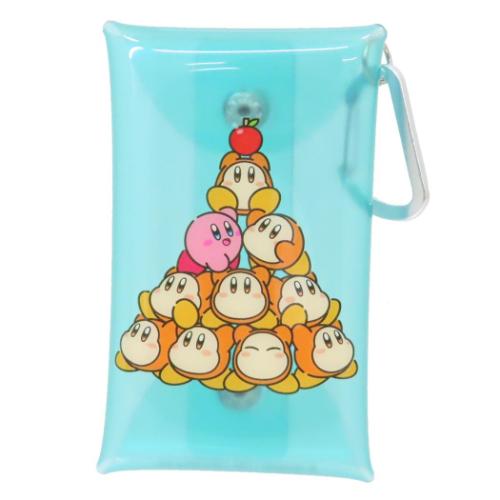 星のカービィ グッズ ミニポーチ キャラクター マルチクリアケース Sサイズ カービィplay withワドルディ ちからをあわせて