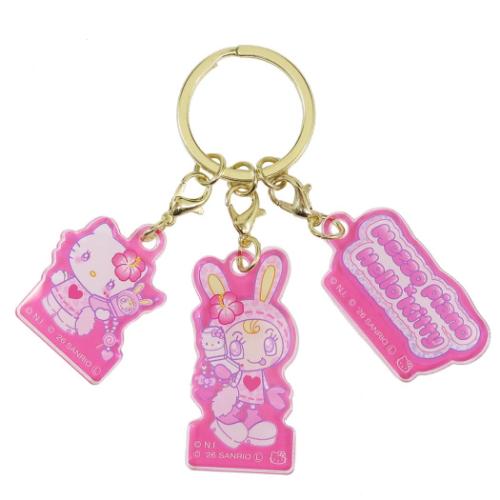 ハローキティ メゾピアノxハローキティ 3連アクリルキーホルダー Vol.2
