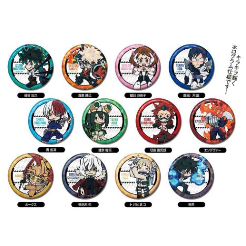 僕のヒーローアカデミア TD缶バッジ ～座れ！イス！～全12種 駿河屋 -<中古>全12種セット 「僕のヒーローアカデミア ヒーロー