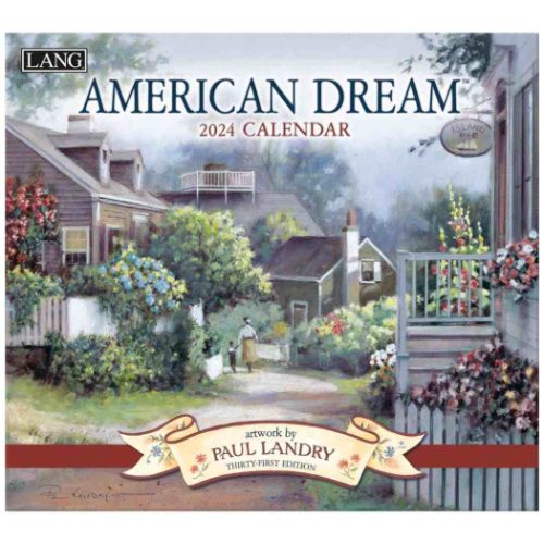 壁掛けカレンダー2024年 LANG ラング 2024 Calendar Paul Landry American Dream｜cinemacollection
