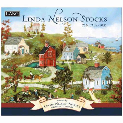壁掛けカレンダー2024年 LANG ラング 2024 Calendar Linda Nelson Stocks Linda Nelson Stocks