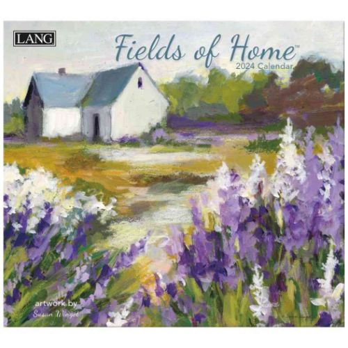 2024 Calendar LANG ラング 壁掛けカレンダー2024年 Fields Of Home Susan Winget