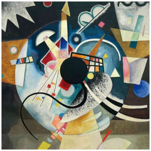 2024 Calendar TUSHITA 壁掛けカレンダー2024年 Wassily Kandinsky - Floating Structures アート 名画｜cinemacollection｜04