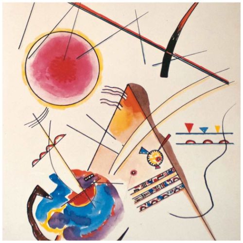 2024 Calendar TUSHITA 壁掛けカレンダー2024年 Wassily Kandinsky - Floating Structures アート 名画｜cinemacollection｜07