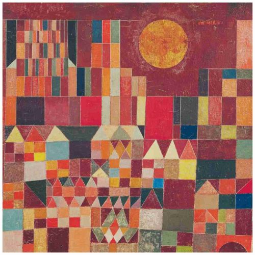 壁掛けカレンダー2024年 TUSHITA 2024 Calendar Paul Klee - Rectangular Colours｜cinemacollection｜04