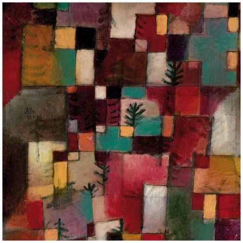壁掛けカレンダー2024年 TUSHITA 2024 Calendar Paul Klee - Rectangular Colours｜cinemacollection｜06