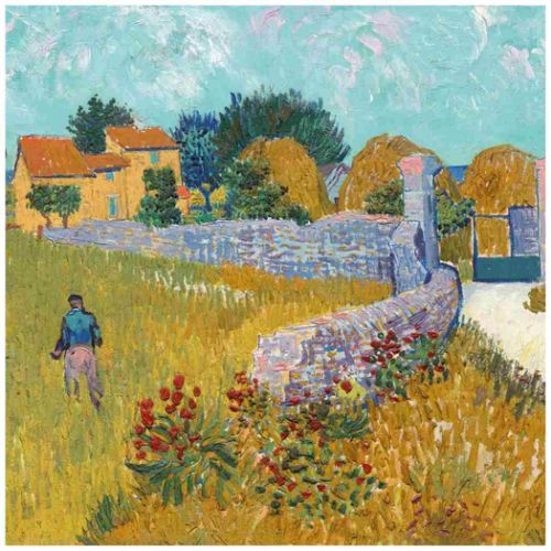 2024 Calendar TUSHITA 壁掛けカレンダー2024年 Vincent van Gogh - Colours of the Provence｜cinemacollection｜04