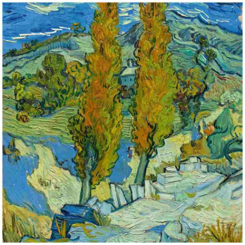 2024 Calendar TUSHITA 壁掛けカレンダー2024年 Vincent van Gogh - Colours of the Provence｜cinemacollection｜08