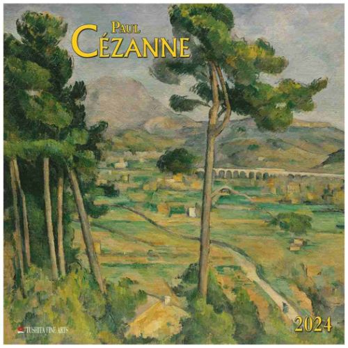 2024 Calendar TUSHITA 壁掛けカレンダー2024年 Paul Cezanne アート 名画